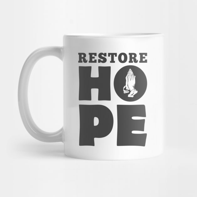 'Restore Hope' Refugee Care Shirt by ourwackyhome